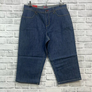 Smith’s Dungarees Denim Slimming Capri NWT 10
